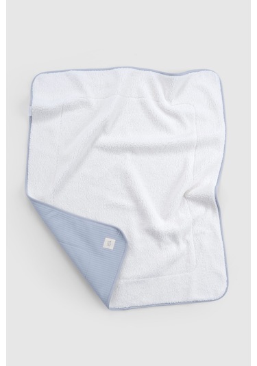 Wellsoftlu Kapitone Mavi Bebek Battaniyesi 80x100 CM Mavi