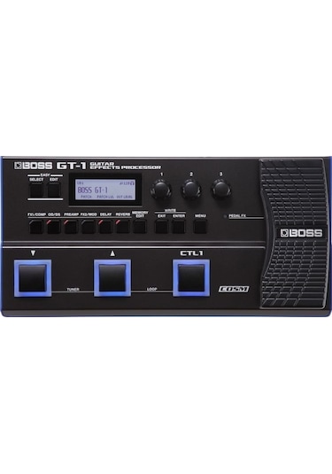 Boss Gt-1 Multiple Effects Gitar Prosesörü.
