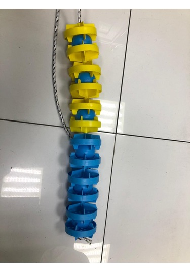 moskova model havuz kulvar seperator 1 mt  18 ayraç 9 top 8m halt