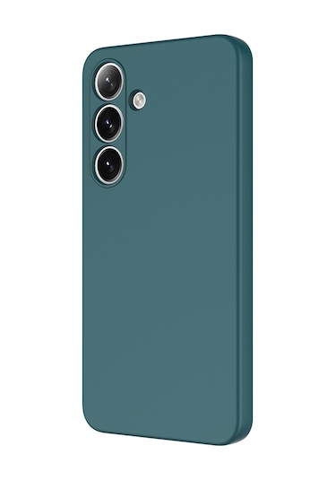 Adige Samsung Galaxy A36 Uyumlu Kılıf Lansman İçi Kadife Silikon Lacivert + Ekran Koruyucu