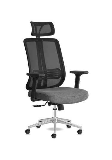 Calitteoyuncukoltuk Calitte Yönetici Çalışma Koltuğu | Spark Başlıklı | Siyah Krom