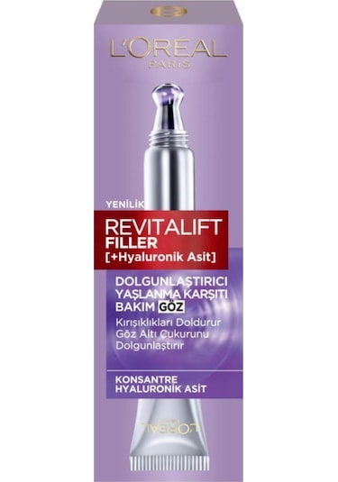 L'Oreal Paris Revitalift Filler Dolgunlaştırcı Göz Kremi 15 ML