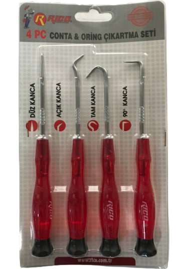 4 Parça Conta Oring Çıkarma Seti