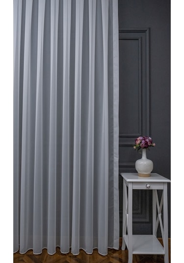 Evdepo Home Kullanıma Hazır Tül Perde (540589479)