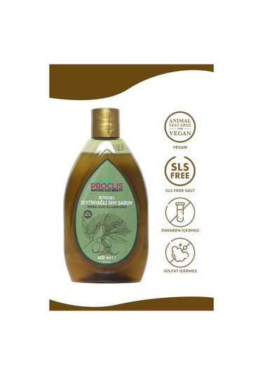 Proclis Doğal Zeytinyağlı Sıvı Sabun 400 ML