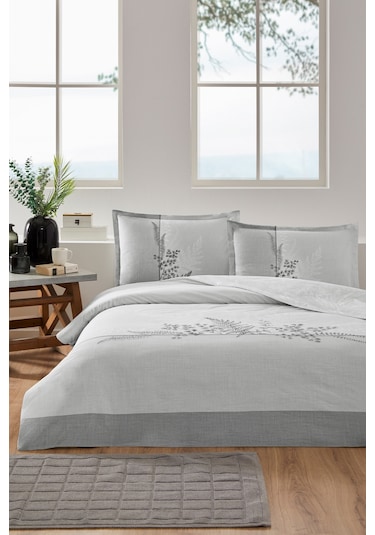 Özdilek Helecho Tek Kişilik Nevresim Takımı Gri