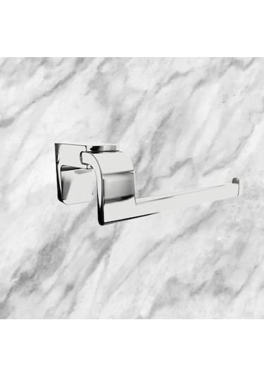 Star Collections Uzun Ömürlü Paslanmaz Krom Açık Tuvalet Kağıtlığı, Modern Banyo & Tuvalet Aksesuarı