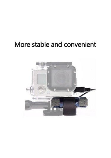Xindoker 360 Ses Kaydeden Taşınabilir Stereo Mikrofon - Gopro Ve Akıllı Telefonlar İçin Usb Adaptörlü
