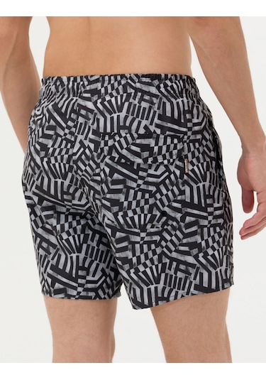 Pierre Cardin Erkek Siyah Deniz Şortu 50276032-vr046 Siyah
