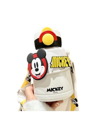 316 Paslanmaz Çelik Yalıtımlı Dak Çift Içme Kamış Dak Öğrenci Taşınabilir Su Dağı Hyluo1 Beyaz