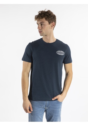 TED BAKER Erkek T'shirt  TBR6531 Lacivert