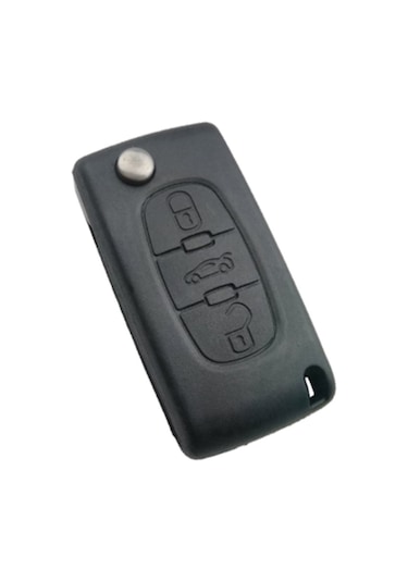 Peugeot 307,407 Citroen C4,c5 Anahtar Kumanda Kabı Pil Yuvasız