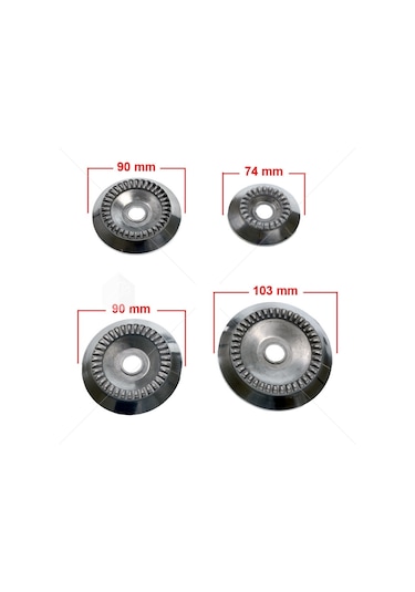 Eski Tip Çakmaksız Ocaklar İçin Bek Takımı 8 Parça+ocak Küçültücü