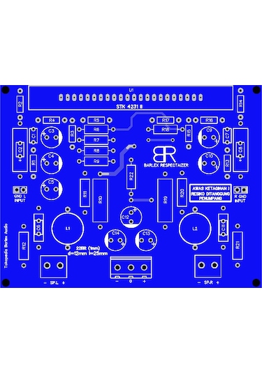 200 Watt Stereo Çift Kanal Hi-Fi Amfi Devresi Stk4231-Iı