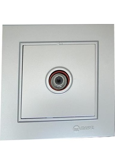 Makel Karea Gümüş Uydu Prizi Geçişli