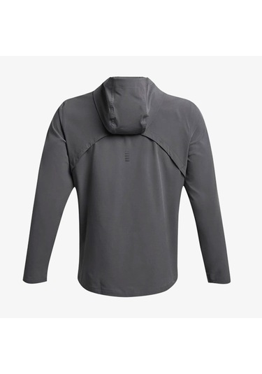 Under Armour Outrun The Erkek Gri Koşu Ceketi 1376794 Gri