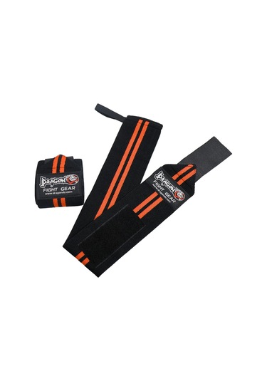 Dragondo 63911 Halter Ve Fitness Bilek Bandajı Yeni Seri Turuncu