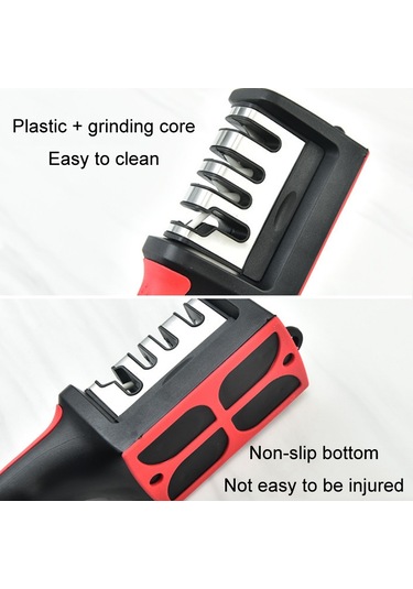 2 Adet Mutfak Çok Fonksiyonlu Bıçak Bileyici