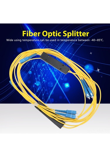 Ximistore9 2 Adet Sc-sc 1x2 Optik Fiber Şalteri - Düşük Enjeksiyon Kaybı, -40 85 C Çalışma Sıcaklığı, İyileştirilmiş Performans