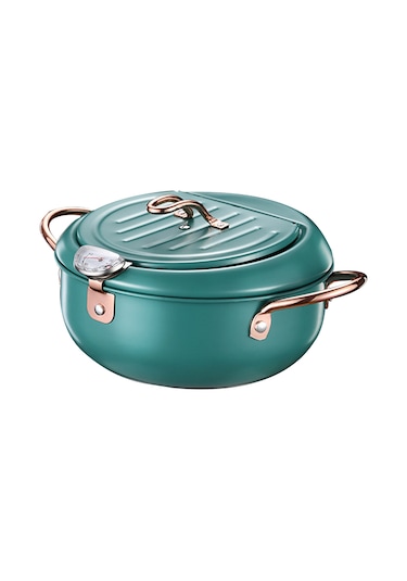 Derin Kızartma Tencere Paslanmaz Çelik Kızartma Makinesi Termometre