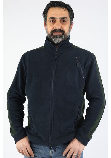 Erkek Garnili Polar Lacivert