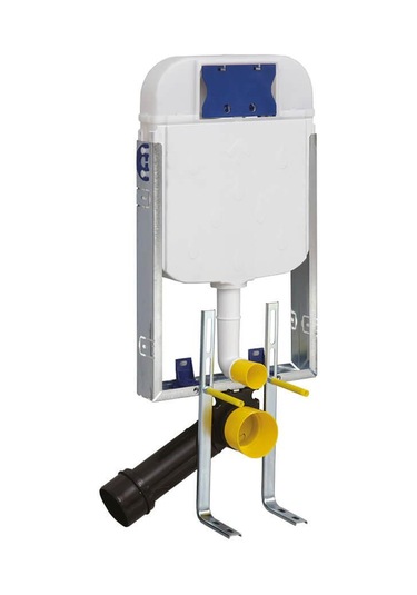 Creavit Asma Klozetler İçin Gömme Rezervuar Beyaz