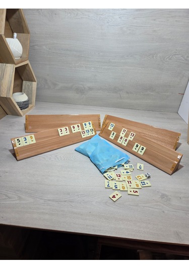 Simya Oyun Aletleri Masif Ağaç101,okey Takımı,o