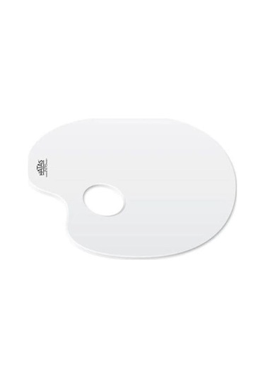 Hatas Godesiz Oval Resim Paleti 28x40cm Ekonomik 12'li Paket