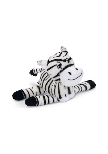 Beeztees Köpek Oyuncağı, Sesli, Zebra, Peluş, Siyah/beyaz, 25x17x10cm