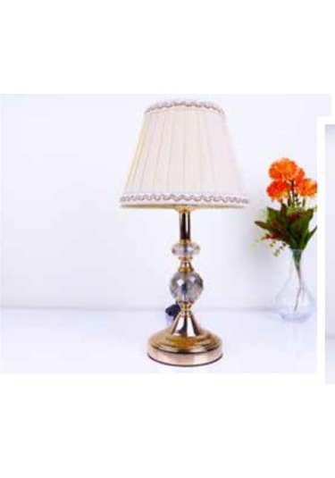 Mim Beyaz Kristal Abajur