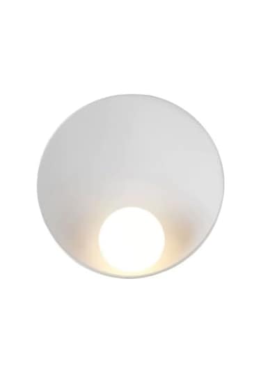 Led Duvar Lambaları Yatak Odası İçin Uygundur Minimalist Çalışma Oturma Odası Sanat Koridoru Merdiven Dekorasyon Işıkları 3 Değiştirilebilir, Beyaz 23cm Beyaz