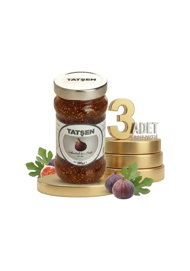 Tatşen Cam Reçel İncir 3x380 Gr