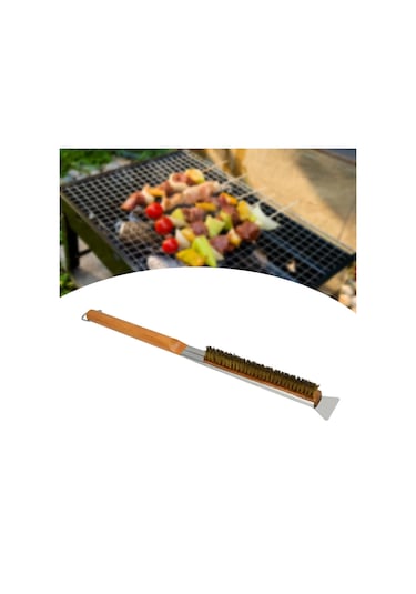 Homyl Pizza Fırın Fırçası Çıkarılabilir Taşı Kamplar A