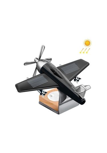 Sones Güneş Arabası Uçak Süs Katı Aroma Difüzör Araba Dönen Dekorasyon Ürünleri