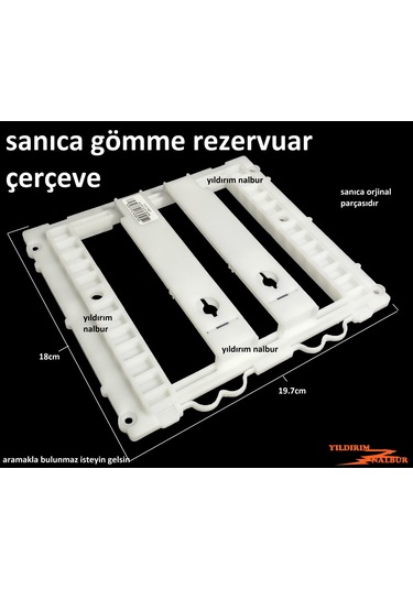 Sanica Gömme Rezervuar Çerçeve Klozet İç Takım Çerçevesi