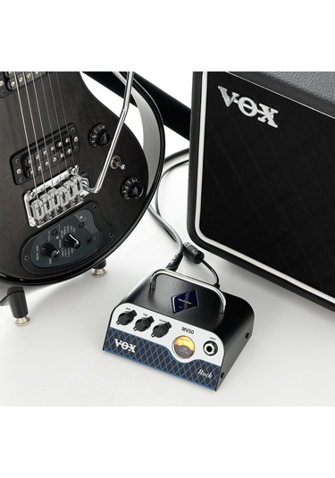 Vox Mv50 Rock 50-Watt Hybrid Tube Head Kafa Amfisi