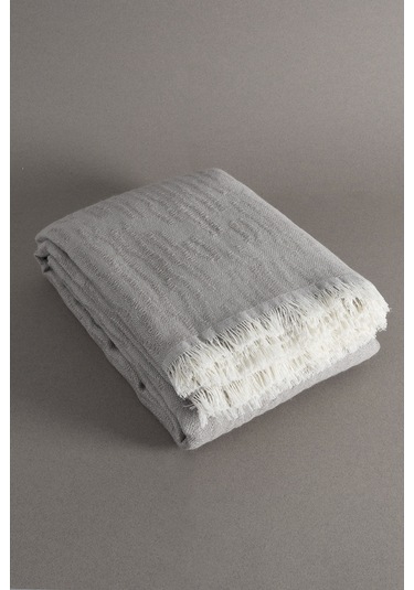 Koza Laks Gri Battaniye 200x230cm 9081 Gri
