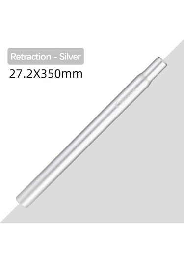 Fochsia Hafif Seatpost Rijit Kelepçe Uzun Sabit Dişli Koltuk Post Çubuk 27.2x350mm Altın