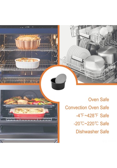 Ximistore9 "siyah 6 İnç Paslanmaz Çıkarılabilir Tabanlı Kek Kalıbı - Dayanıklı Alüminyum" Siyah