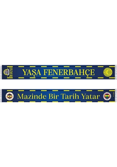 Fenerium Unısex Yaşa Fenerbahçe Şal Uv Kutu Sarı - Lacivert