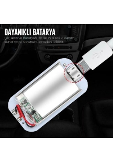 Dokunmatik Sensörlü Mini Led Lamba  RGB Tekli