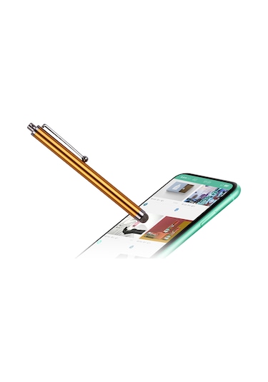 Aubyhe 7.0 Nano Altın Renkli Metal Kapasitif Stylus, Tüm Dokunmatik Ekranlar İçin Evrensel Kalem