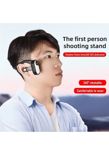 Pazly Insta360 Go3 İçin Hafif Manyetik Aksiyon Kamera Montaj Aparatı - Sağlam Ve Kolay Montaj