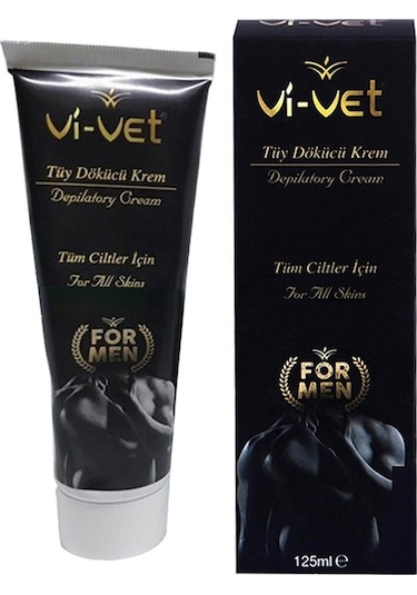 Vi-Vet For Men Erkek Tüy Dökücü Krem 125 ML x 2