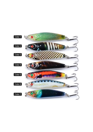 Springsun Renkli Ve Gerçekçi 10.3g Sert Yem Balık Avı Olta Takımı