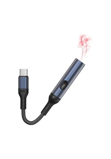 Type - C Kablolu Elektrikli Çakmak Çok Renkli