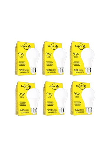 Lorex Lr-la9 6 Adet Led Ampul , 9w
