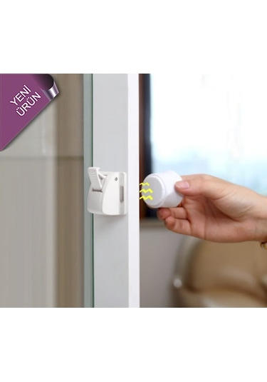 Portakal Safety Manyetik Çekmece-Dolap Kilidi Çok Renkli