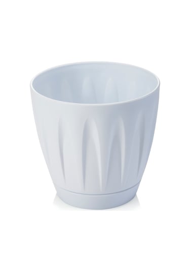 Papatya Saksı 22 Litre - Beyaz Renk