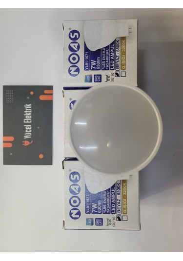 Noas 7 Watt Mr16 G5.3 Led Beyaz Işık Çanak Ampul 10 Adet